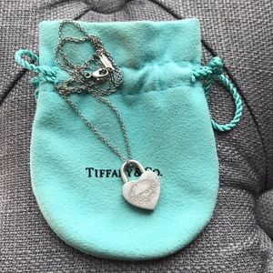 Tiffany Heart Pendant Necklace